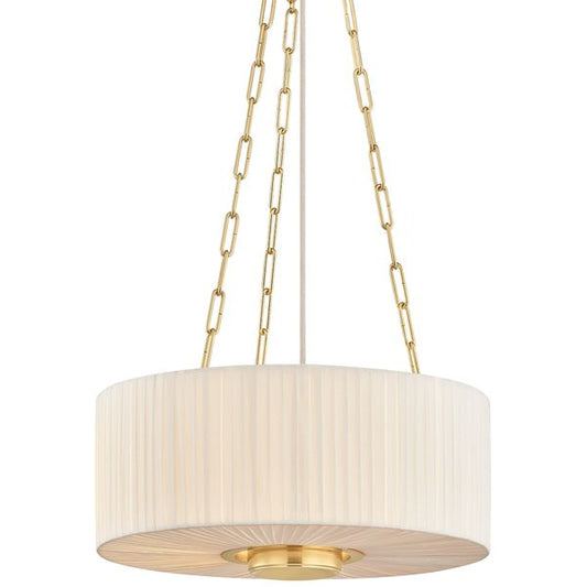 Lampa wiszaca o wyrazistej formie z lyagodnym konturem w odcieniu bieli